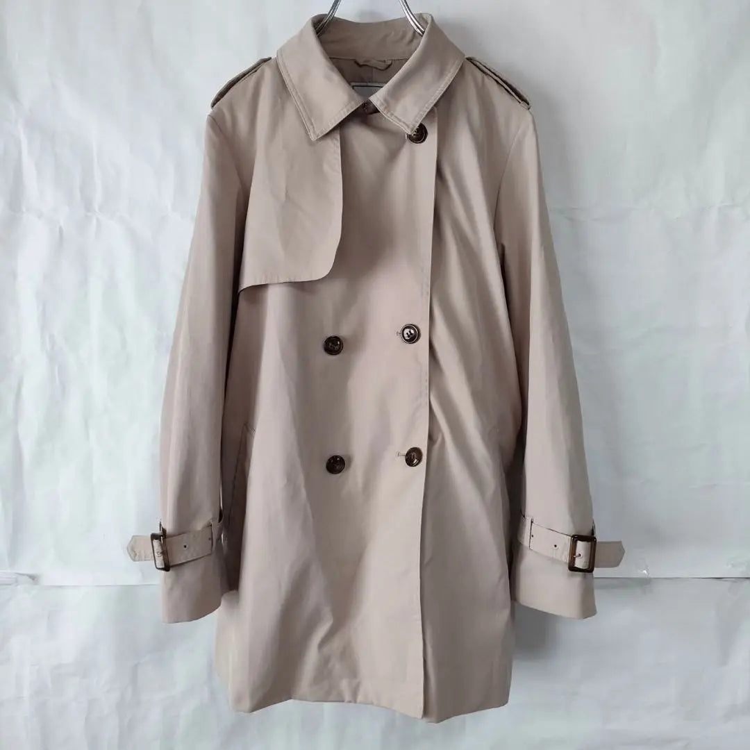 ROPE PICNIC Trench Coat Beige Size 40