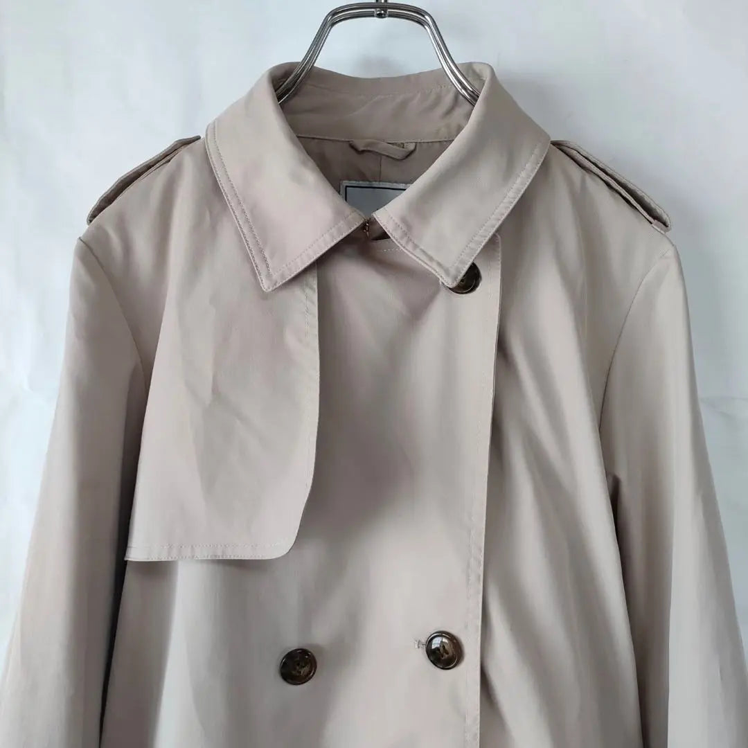 ROPE PICNIC Trench Coat Beige Size 40