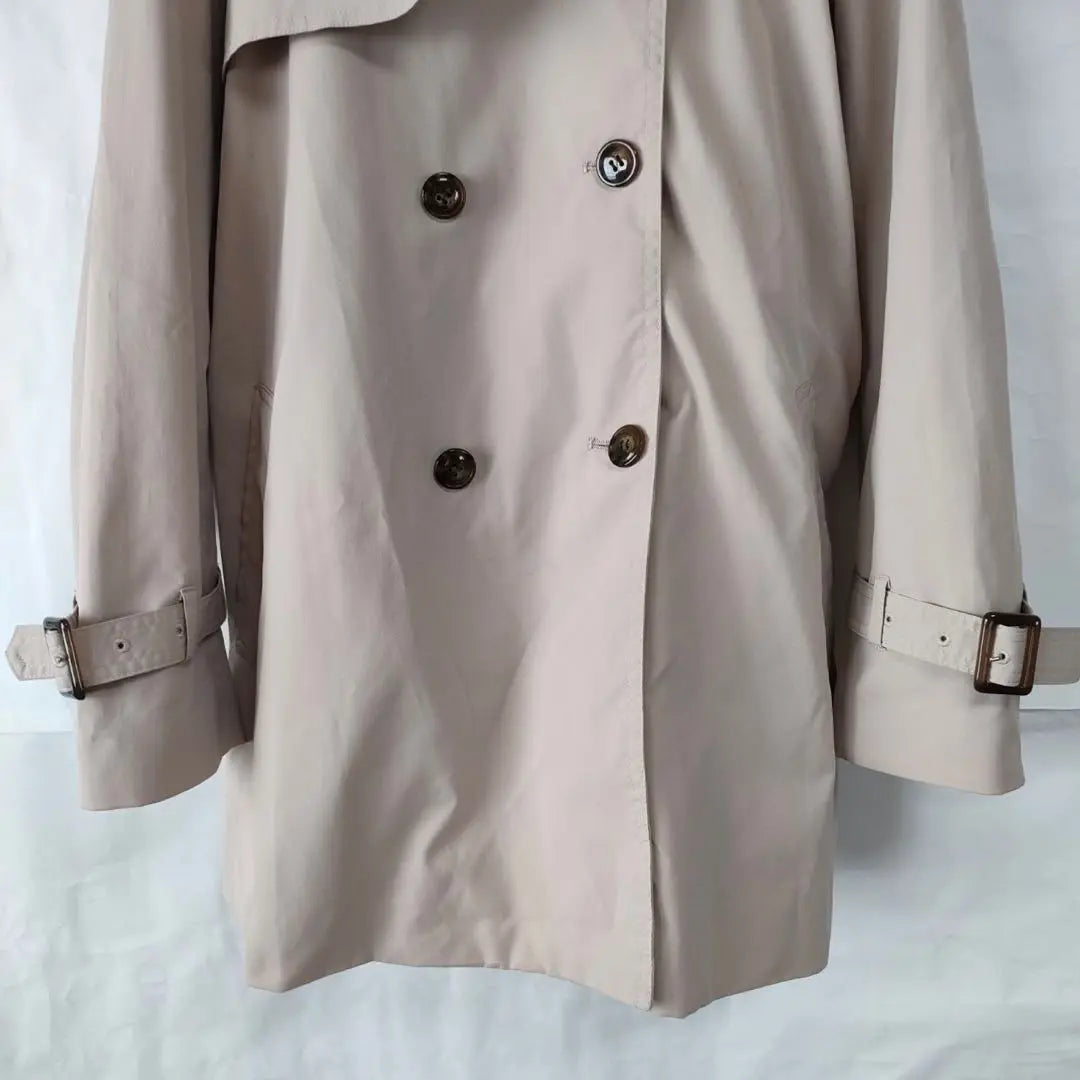 ROPE PICNIC Trench Coat Beige Size 40