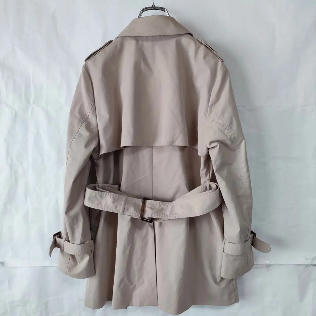 ROPE PICNIC Trench Coat Beige Size 40