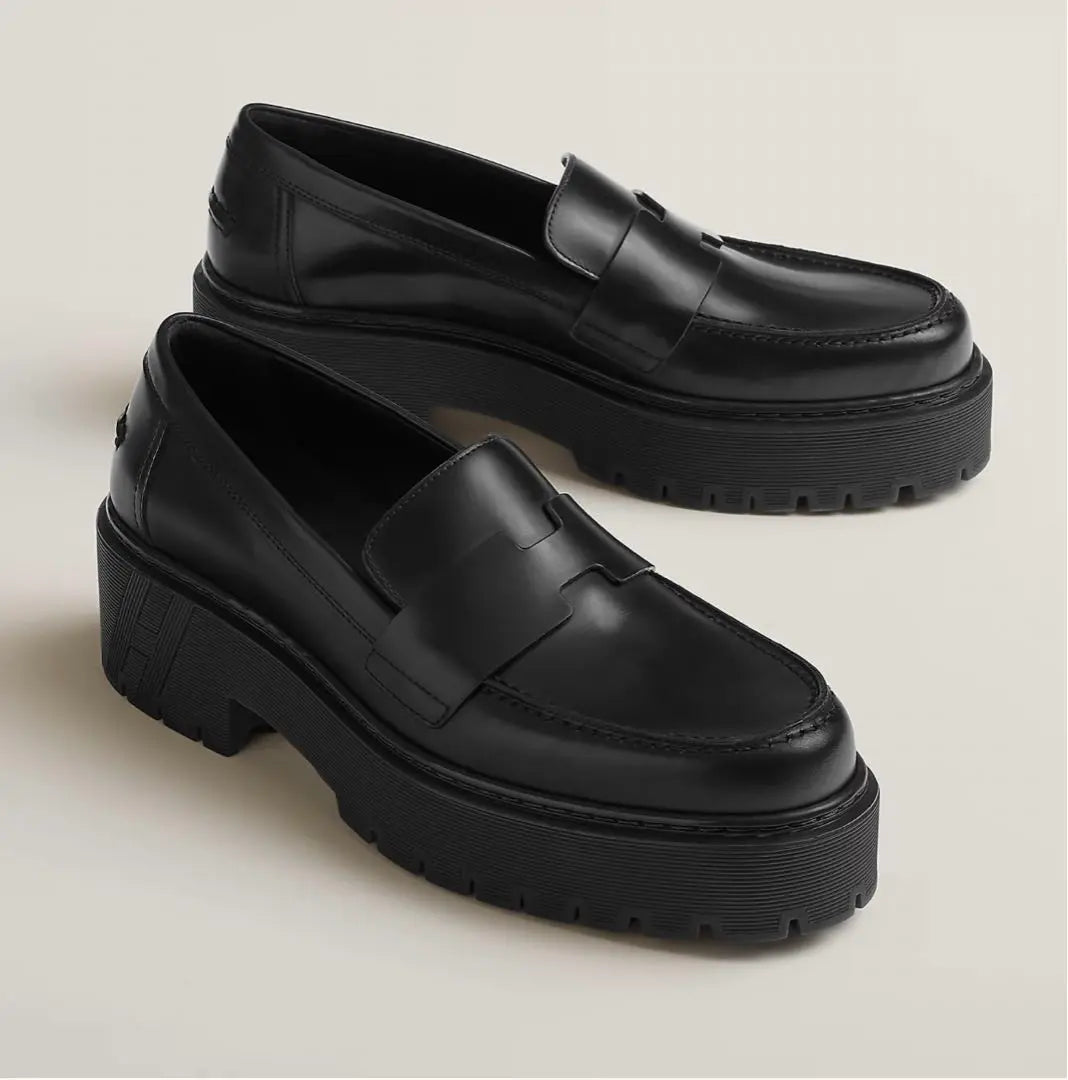 Hermes hitch loafer beautiful goods 37.5 | エルメス　ヒッチ ローファー　美品　37.5