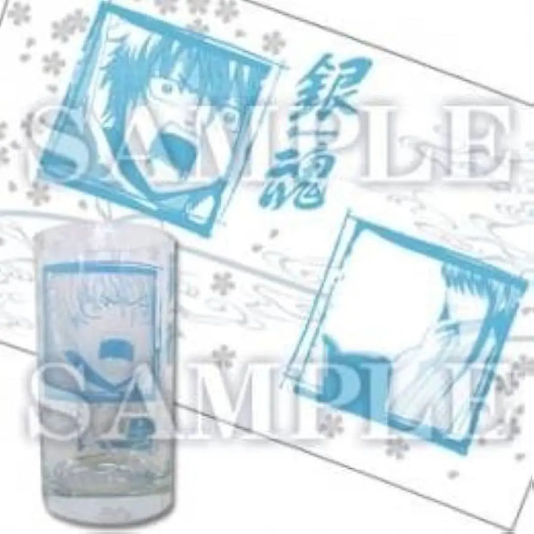 Gintama Anime Lottery One Country Castle Edition Memorial Setsuna Glass Sakata Gintoki Yoshida Matsuyo Fan Hijikata Jushiro