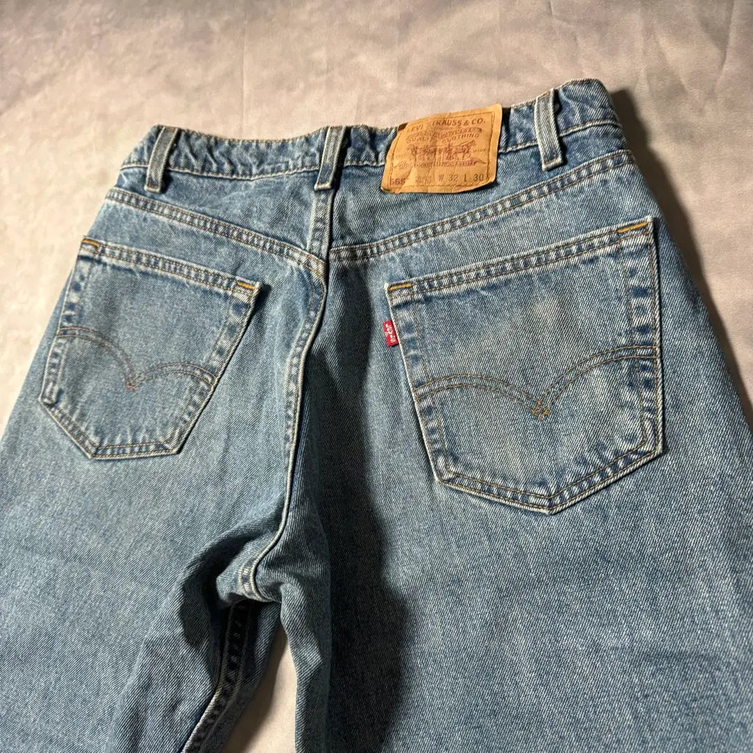 [NO.D16] American castrito coordinates USA Levi's 555C-BOY