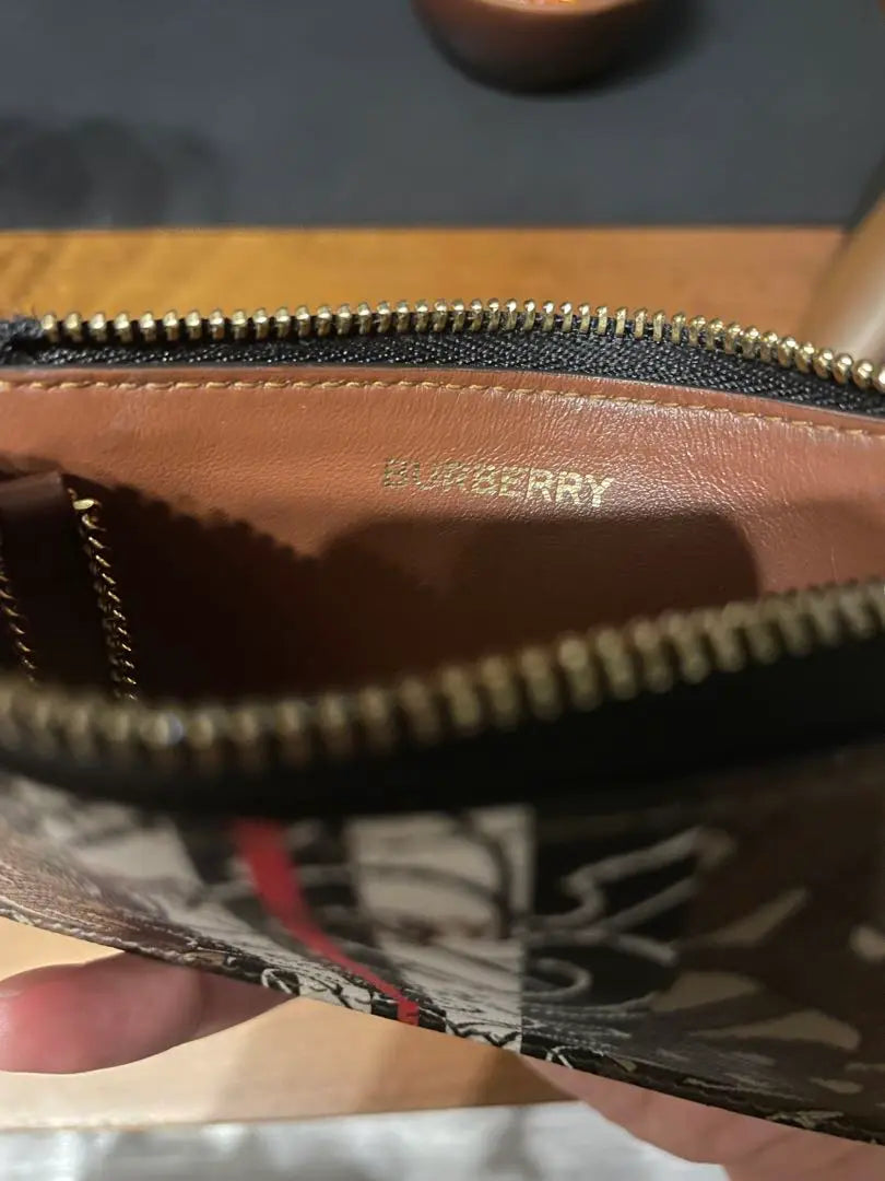 [BURBERRY] Coin case key case monogram