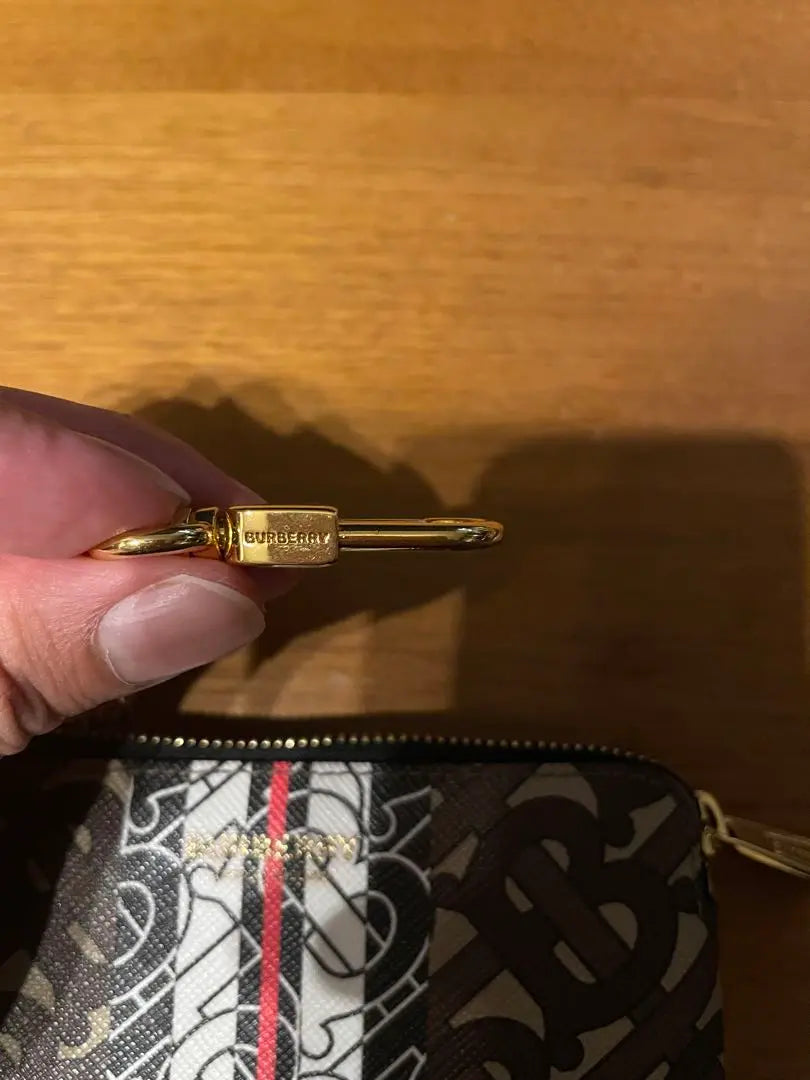 [BURBERRY] Coin case key case monogram