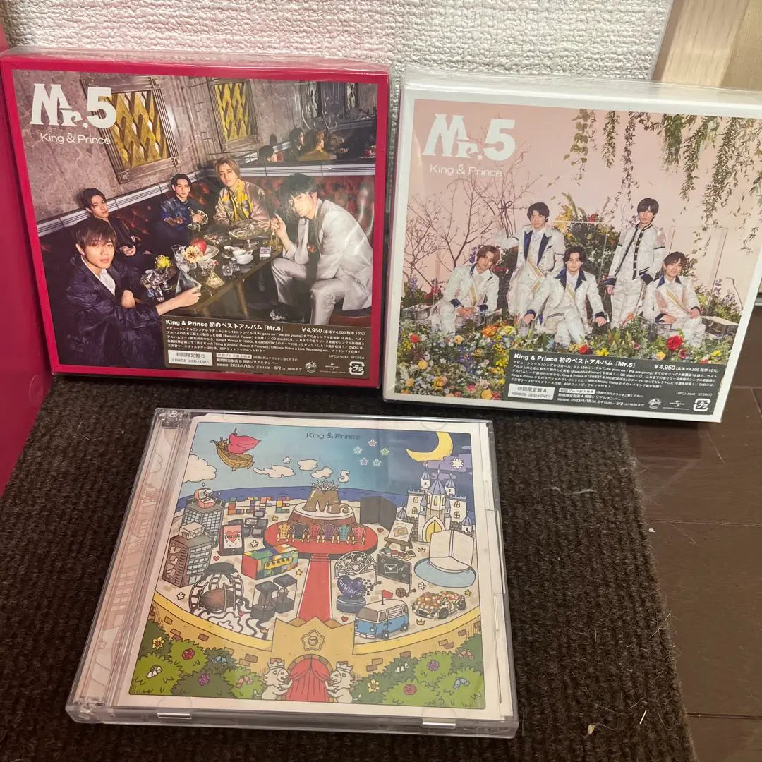 [Almost new] [Immediate purchase⭕️] mr5 King & Prince Best Album