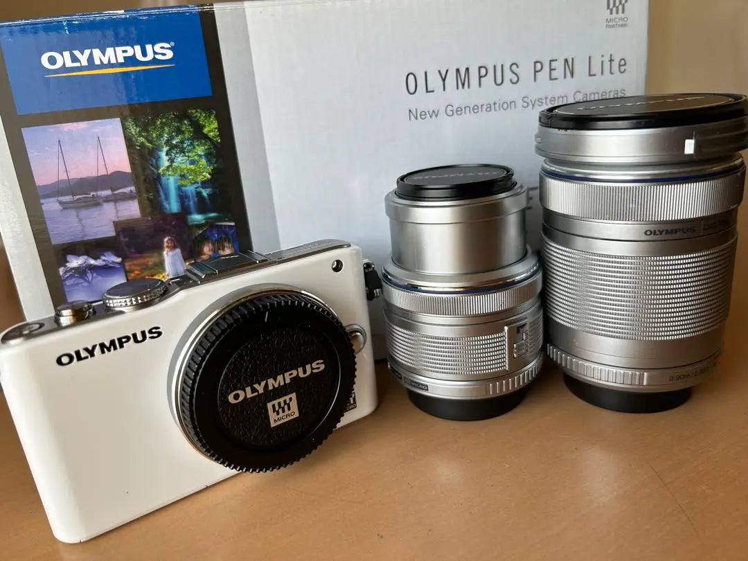 OLYMPUS PEN Lite E-PL3 Double Zoom Kit/Mirrorless Single Eye