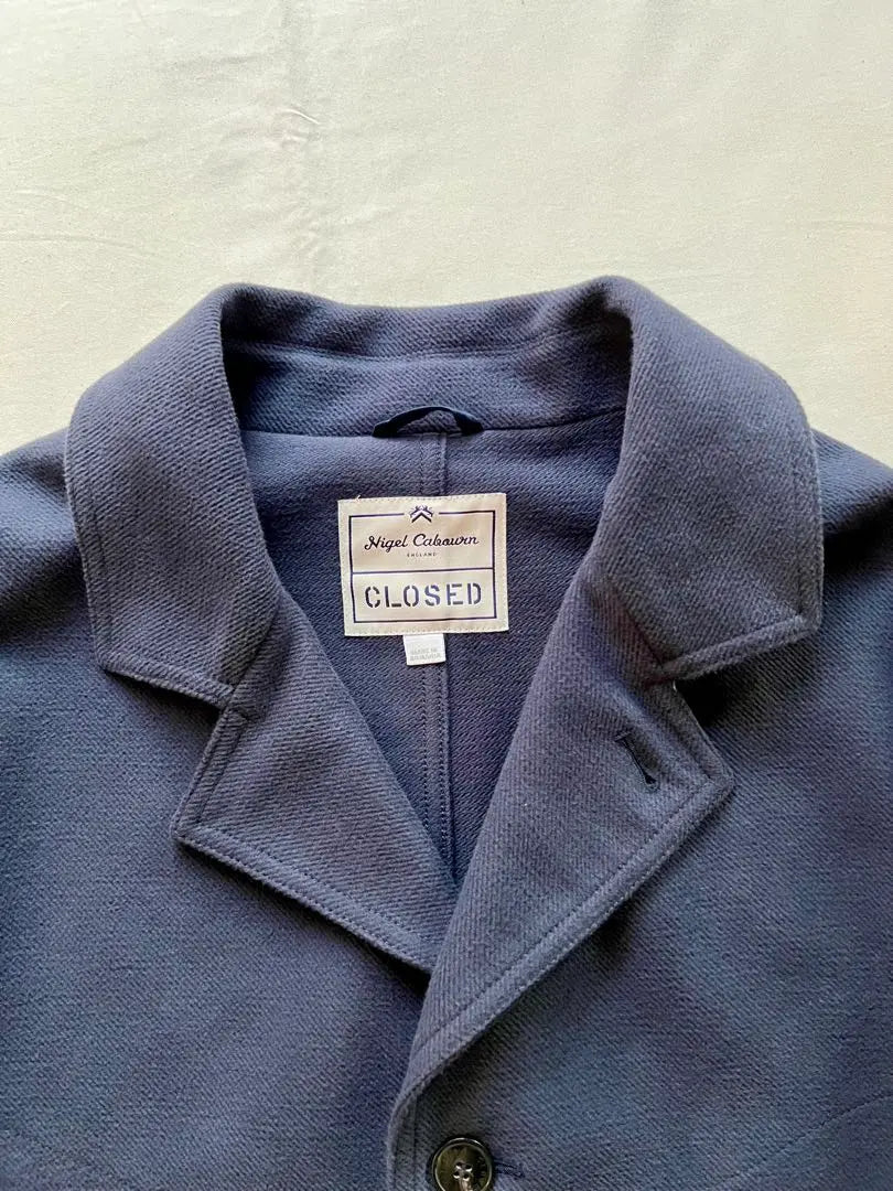 Chaqueta de algodón de suelo grueso de Nigel Cabourn x Close colaboración | Nigel Cabourn × CERRADO コラボ 厚地コットンジャケット