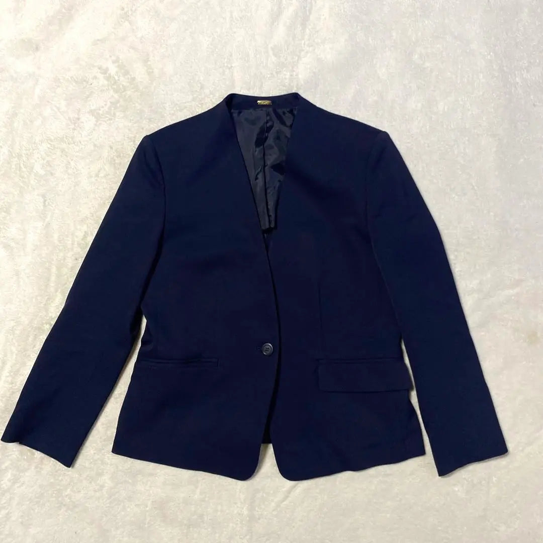 ✨Good condition✨ROPE shawl collar suit set up navy