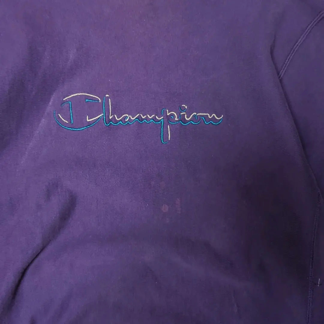 90s Champion Reverse Wave Sweat XXL Ribline Purple