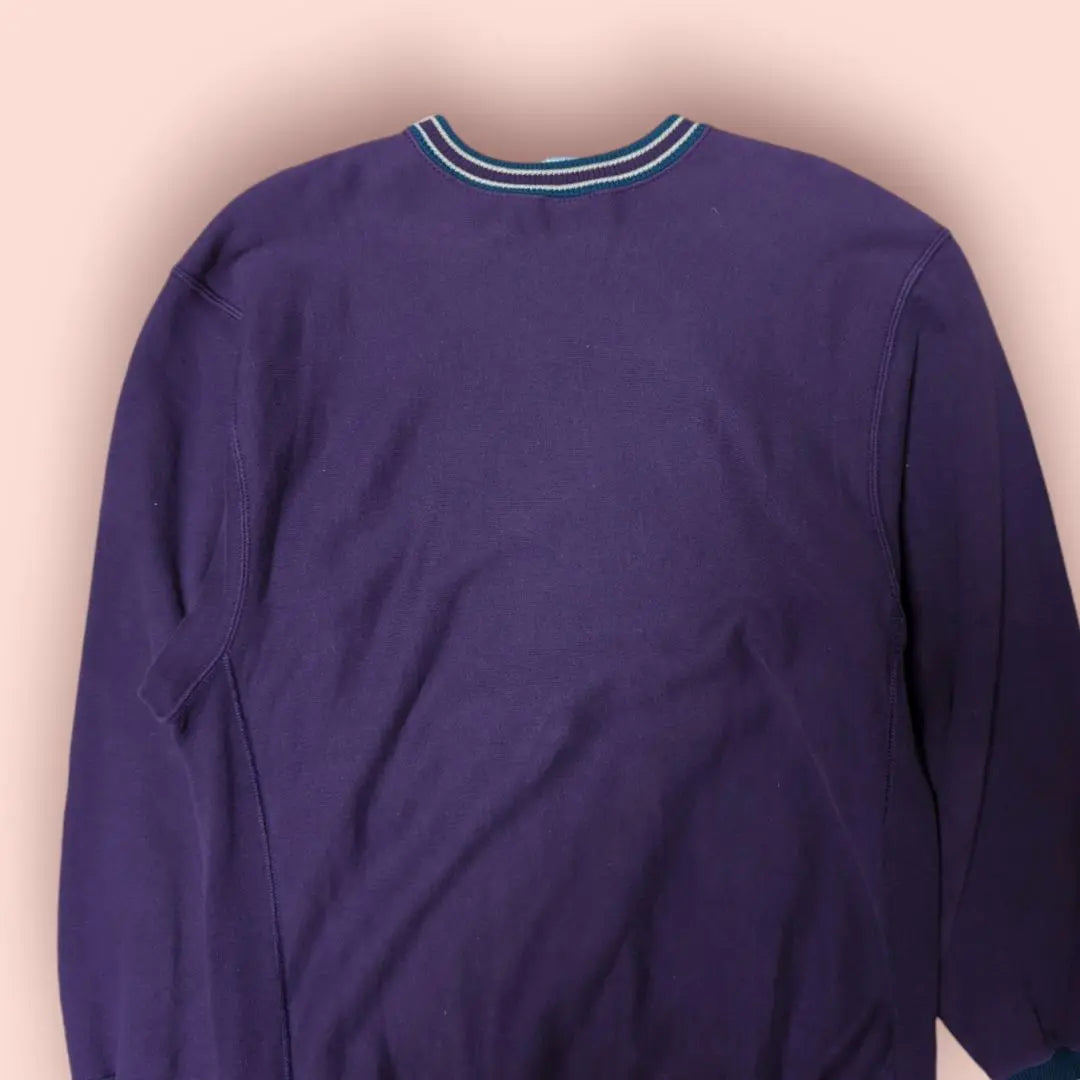 90s Champion Reverse Wave Sweat XXL Ribline Purple