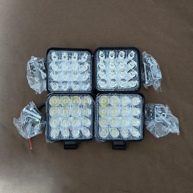 LED Work Light Set of 4 Lights, Lamps, Work Lights, Cars, Search Lights, Lighting