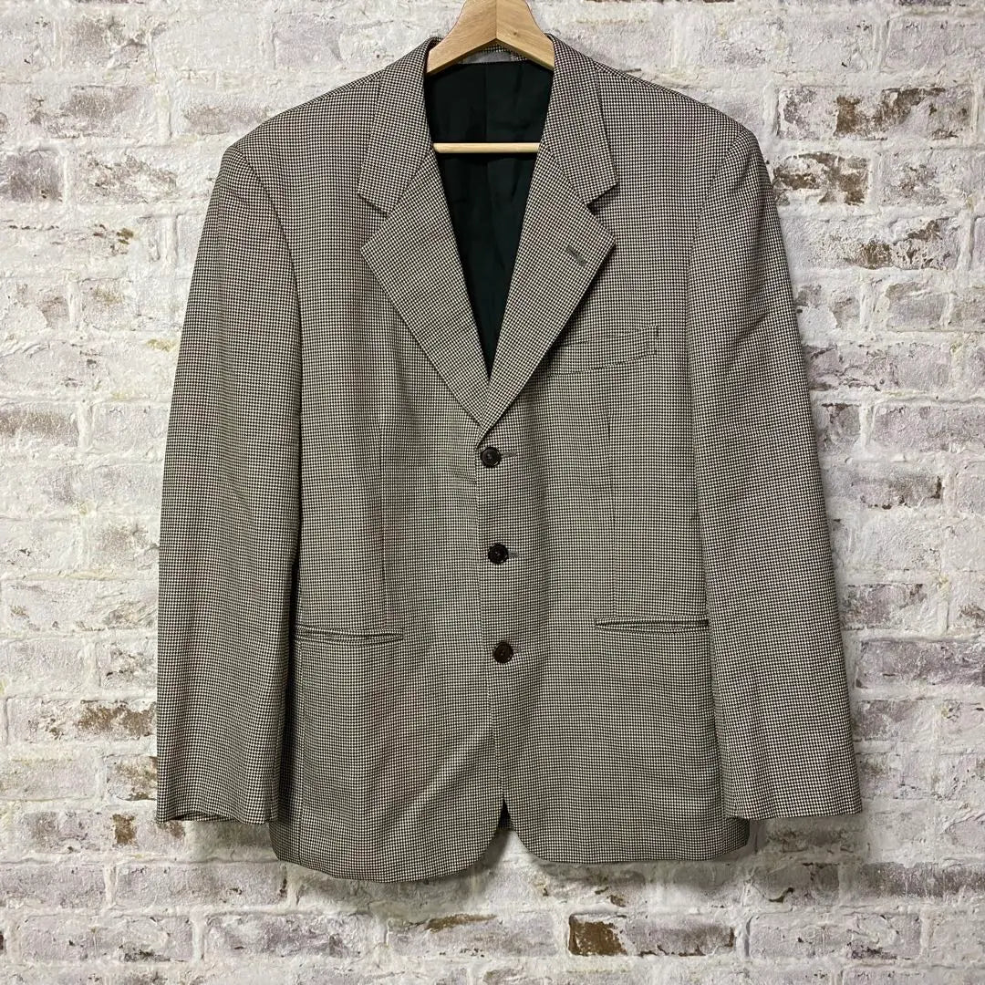 2358★ [PaulSmith] Paul Smith Tailored Jacket Houndstooth Pattern M