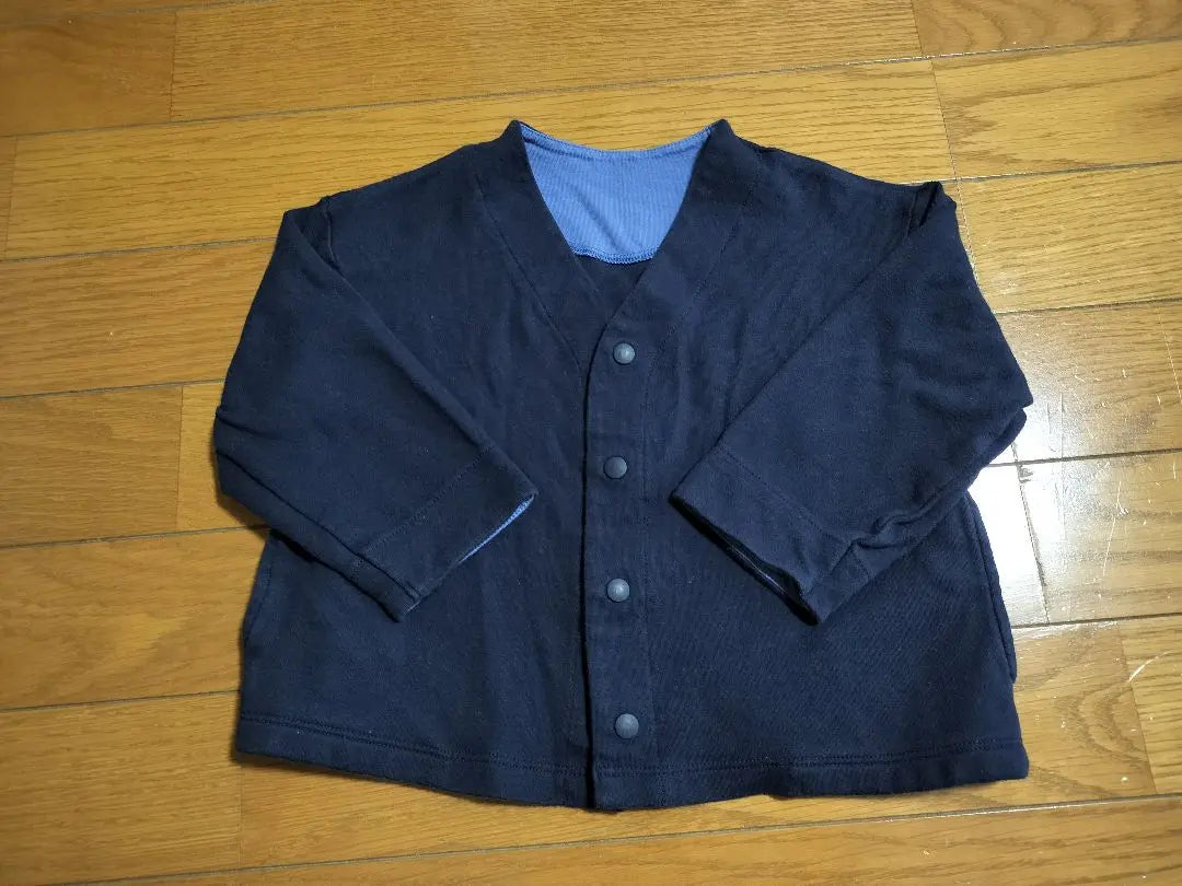 Uniqlo navy cardigan size 90