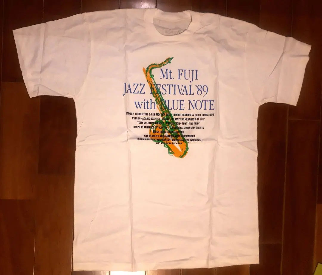 Nuevo festival de jazz sin usar '89 Blue Note Shirt Vintage | 新品未使用 ジャズフェスティバル'89 NOTA AZUL シャツ ヴィンテージ