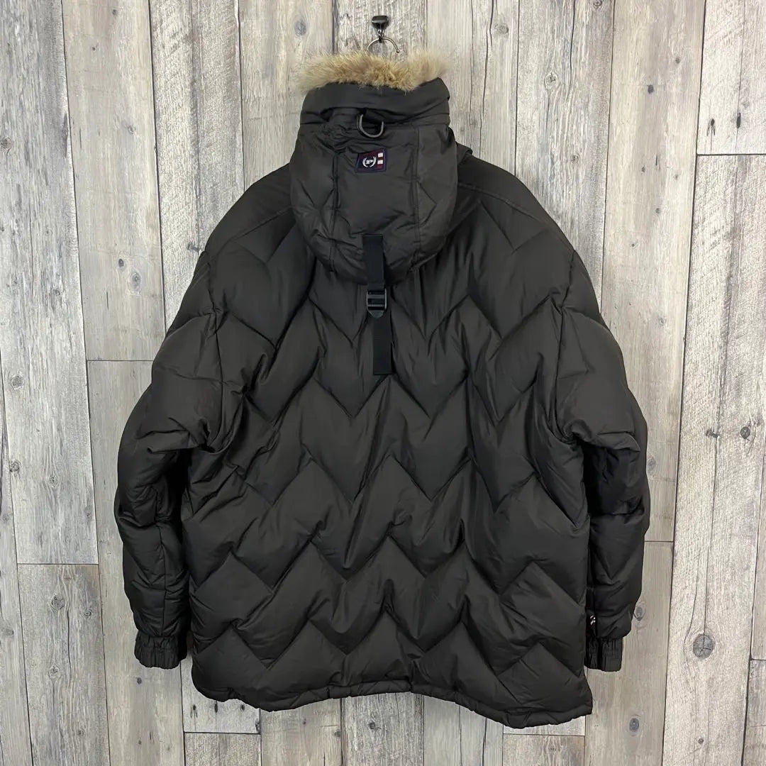 PHAT FARM Fat Farm Fur Thick Down Jacket L | PHAT FARM ファットファーム ファー付き 肉厚 ダウンジャケット L