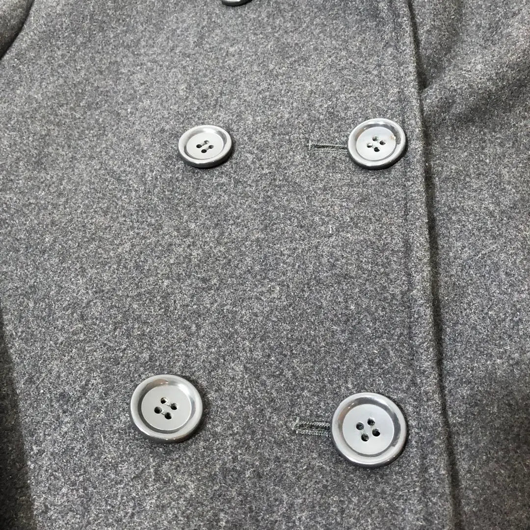 [Good condition] a.v.v hooded wool coat, dark gray, size L