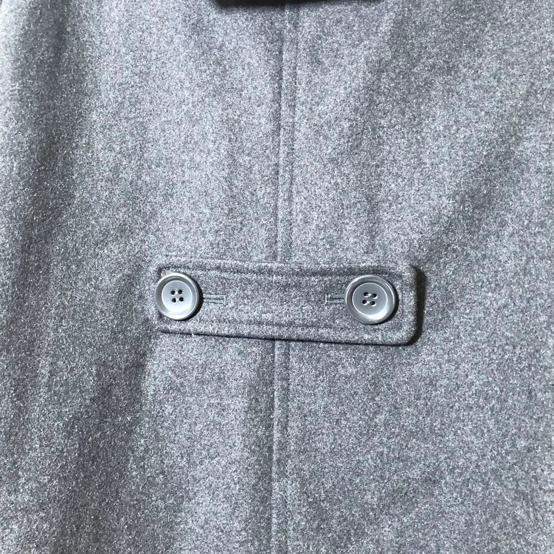 [Good condition] a.v.v hooded wool coat, dark gray, size L