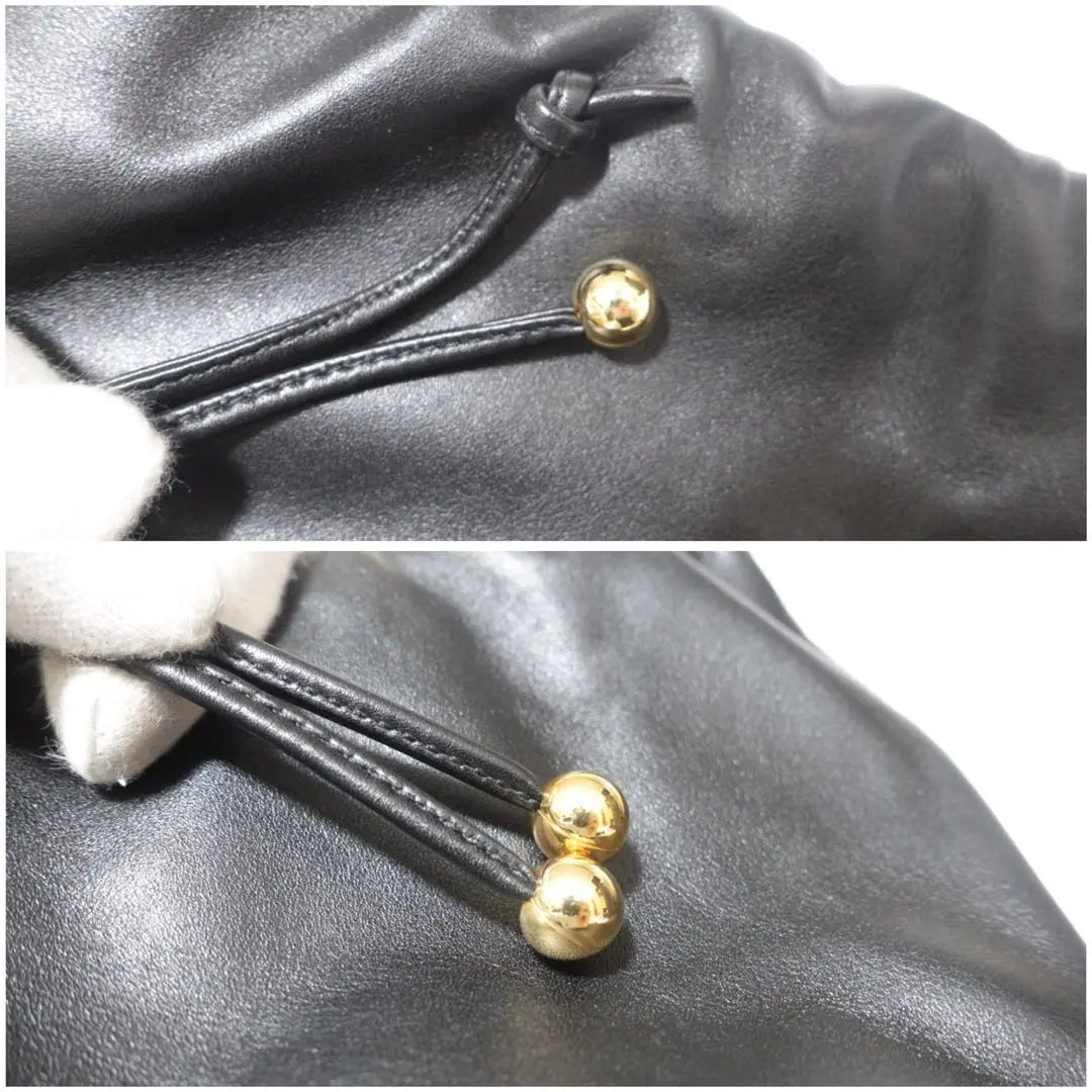 [Almost unused] Bottega Veneta Mini The Valve Drawstring Bag Drawstring