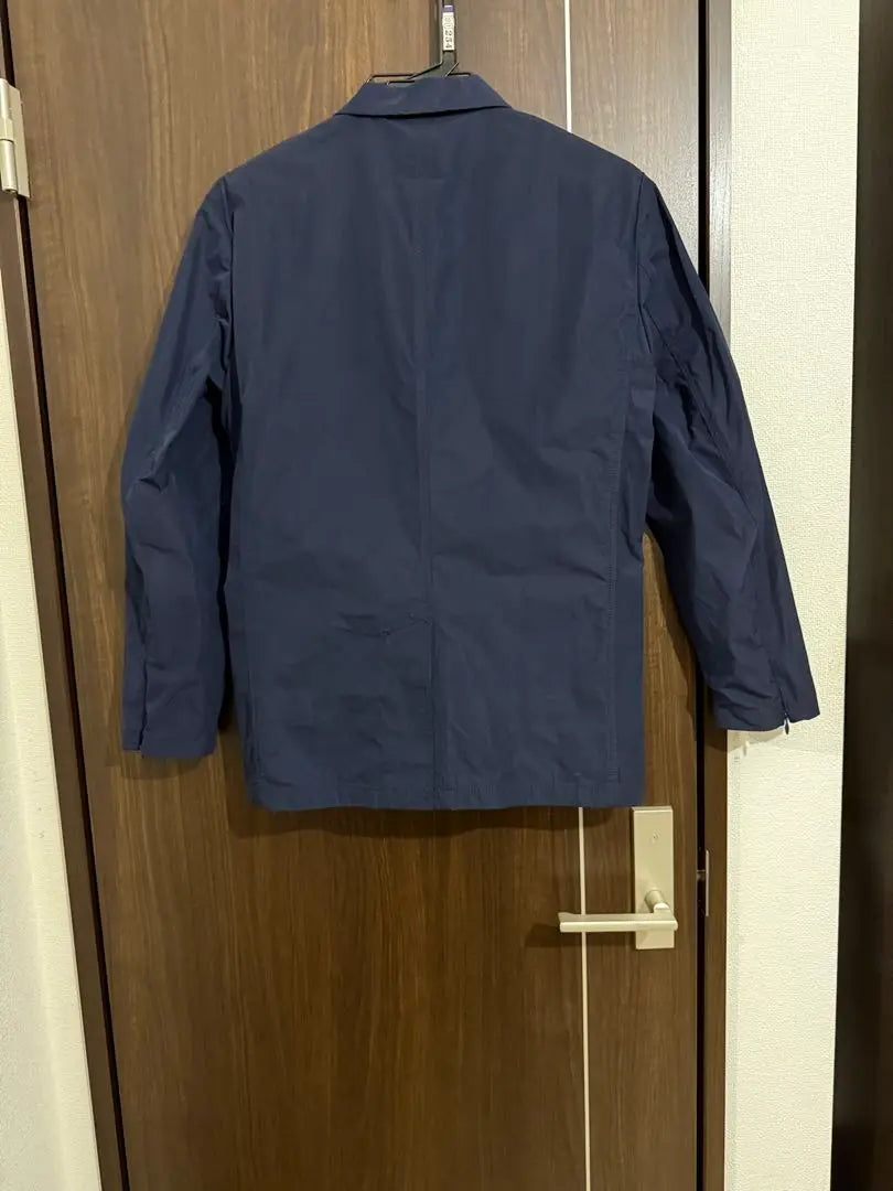 Nano Universe Nylon Teering Jacket Navy | ナノユニバース　ナイロンテーラードジャケット　ネイビー