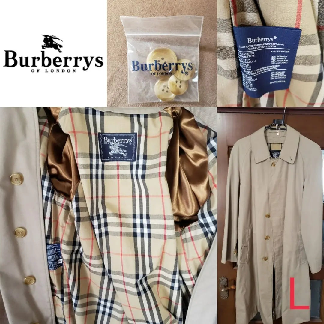 Gabardina Burberry [auténtica/en buen estado]