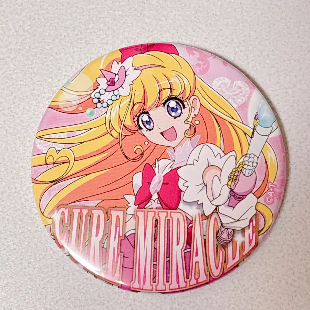 Wizard Precure Memoir Can Badge Cure Miracle