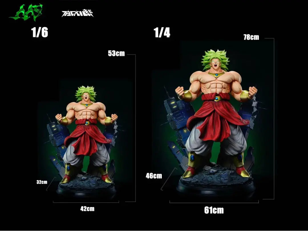 ☆Super Broly 1/4 (1/6) Figure Garage Kit Dragon Ball