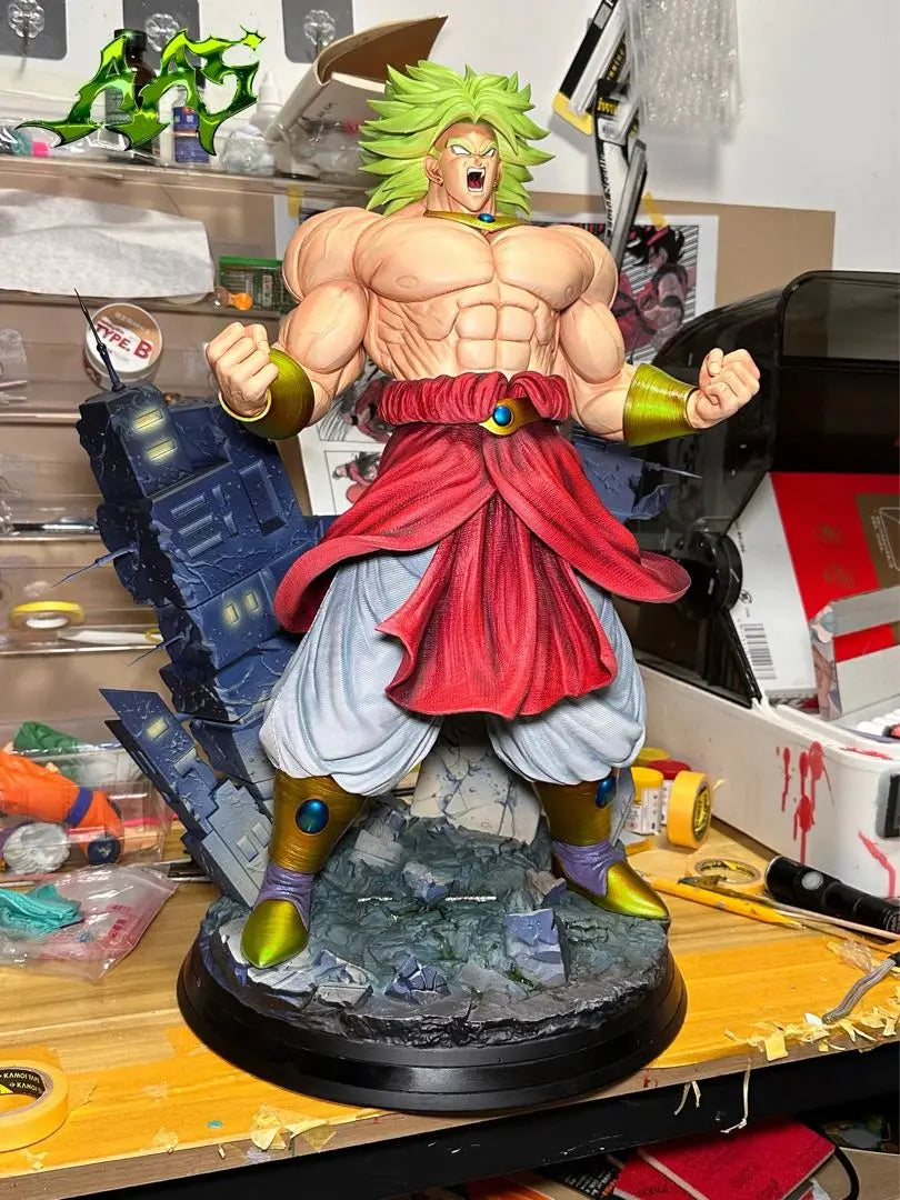 ☆Super Broly 1/4 (1/6) Figure Garage Kit Dragon Ball