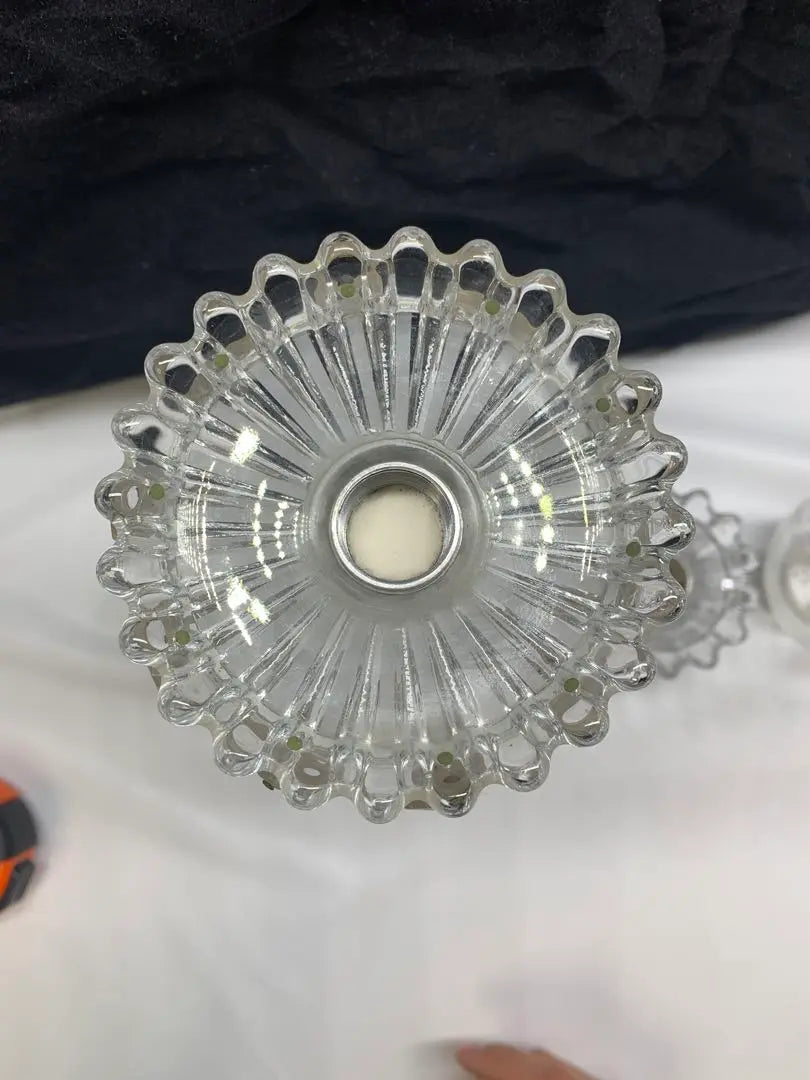 Super rare, beautiful condition, Baccarat Enphant Baccarat Crystal Candle Labra