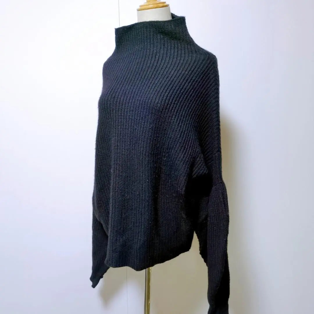 Beautiful condition ♡ AMERI knit sweater long sleeves large adult outfit for women plain | 美品♡ AMERI ニット　セーター　長袖　大きめ　大人コーデ　レディース　無地