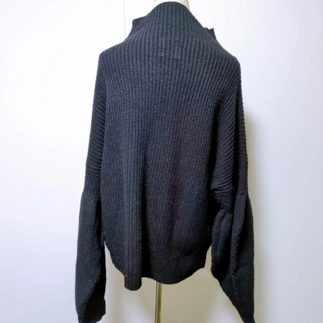 Beautiful condition ♡ AMERI knit sweater long sleeves large adult outfit for women plain | 美品♡ AMERI ニット　セーター　長袖　大きめ　大人コーデ　レディース　無地