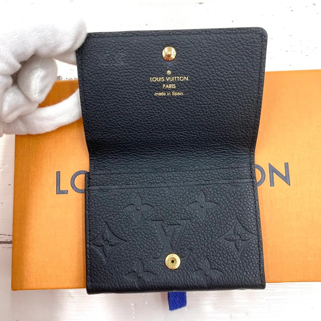 [Extremadamente hermoso] Tarjetero de visita Louis Vuitton, Carte de Vigit IC sin revelar | 【極美品】ルイヴィトン 名刺入れ アンヴェロップ カルトドゥヴィジット IC搭載