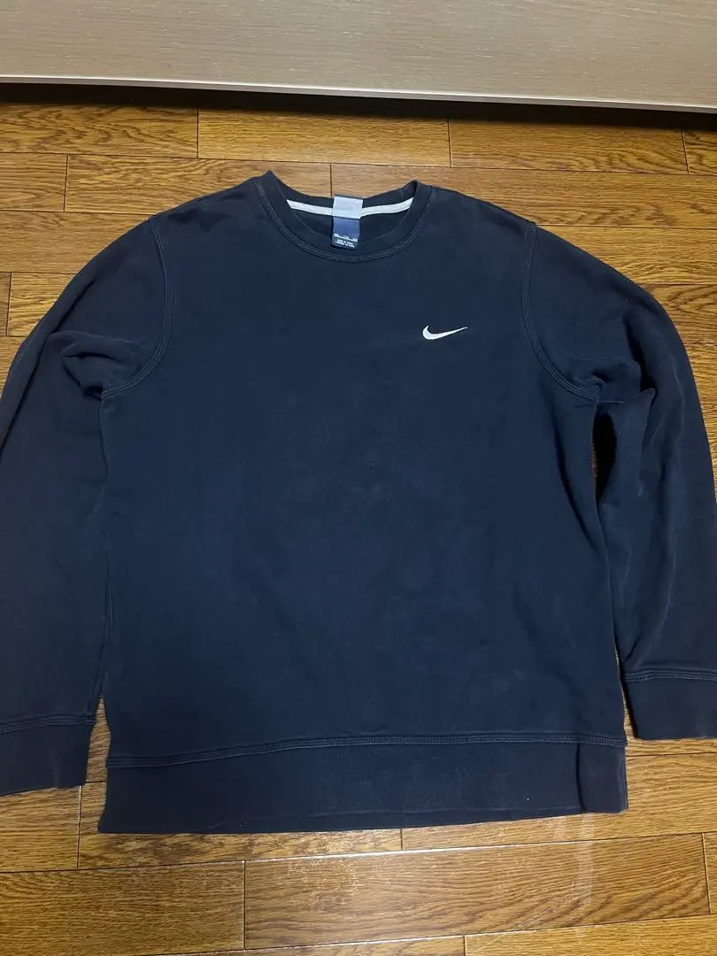 [XXL] NIKE swoosh embroidered sweatshirt fade