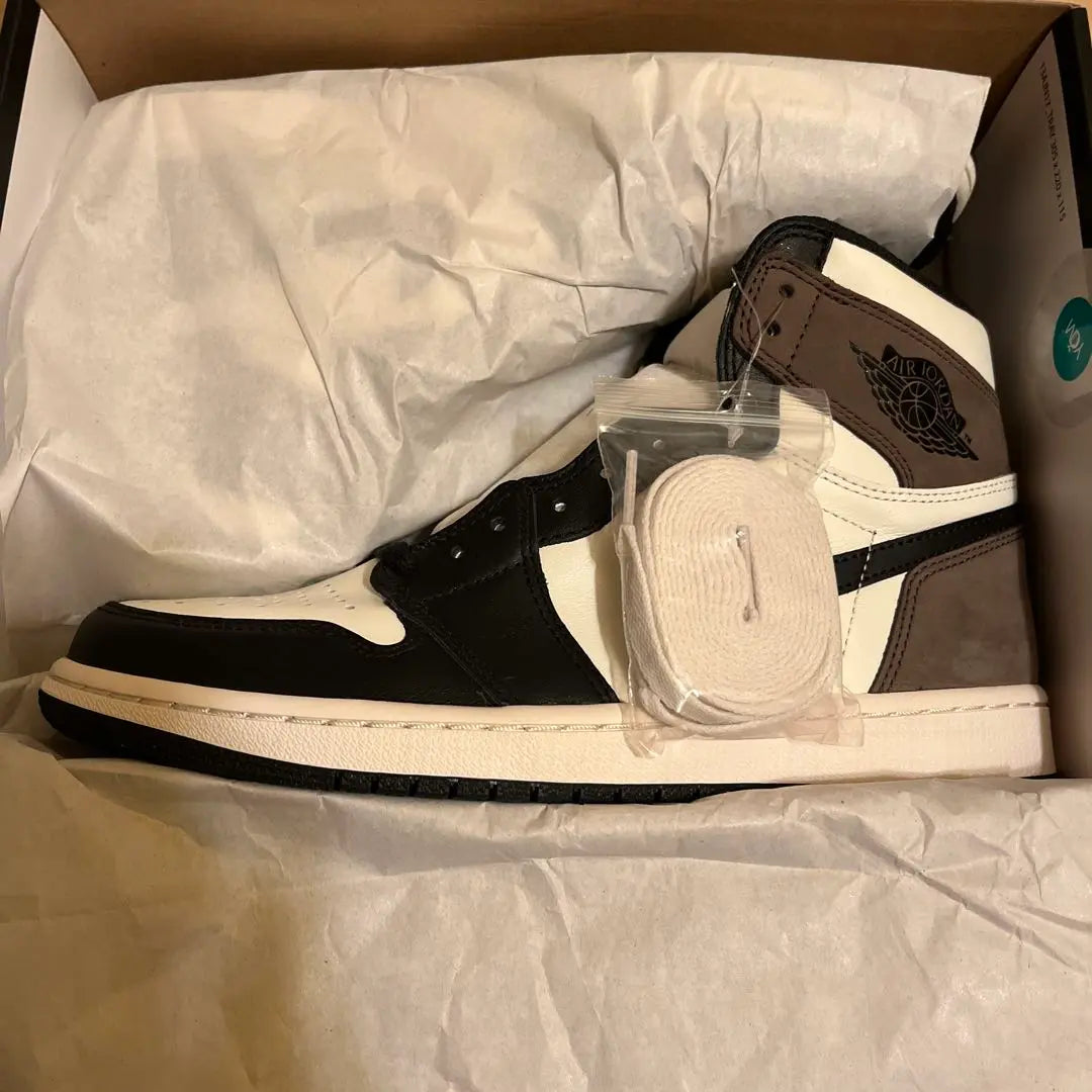 Nike Air Jordan 1 High OG Sail/Dark Mocha/Black 27cm