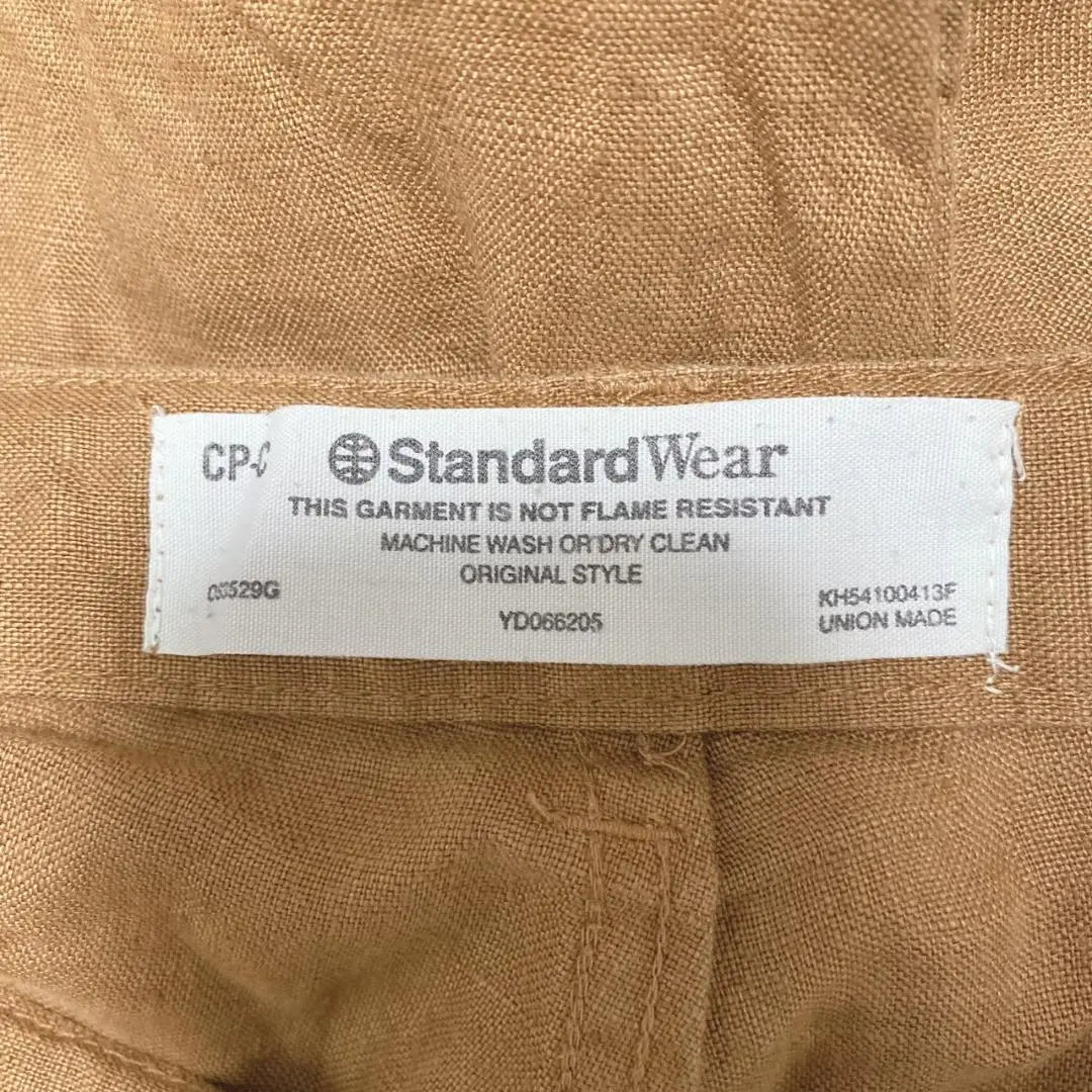 [standard wear] Standard wear Linen Baker Pants Men's M | 【standard wear】スタンダードウェア リネンベイカーパンツ メンズM