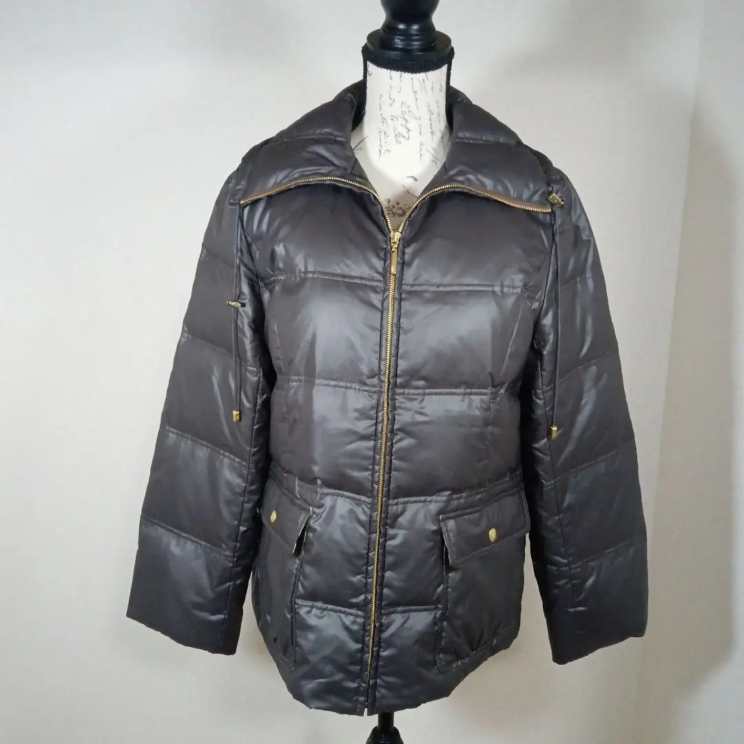 4-189 Chaqueta Dachshot Super Beauty 42 Cuadros mixtos de plumas | 4-189超美品 ダックス ダウンジャケット 42 フェザー混 ハウスチェック