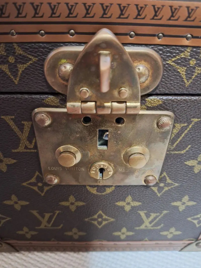 LOUIS VUITTON Makeup Box Monogram Bowit M21828 Trunk