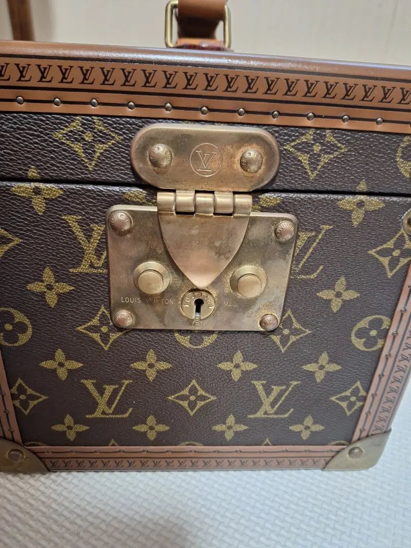 LOUIS VUITTON Makeup Box Monogram Bowit M21828 Trunk