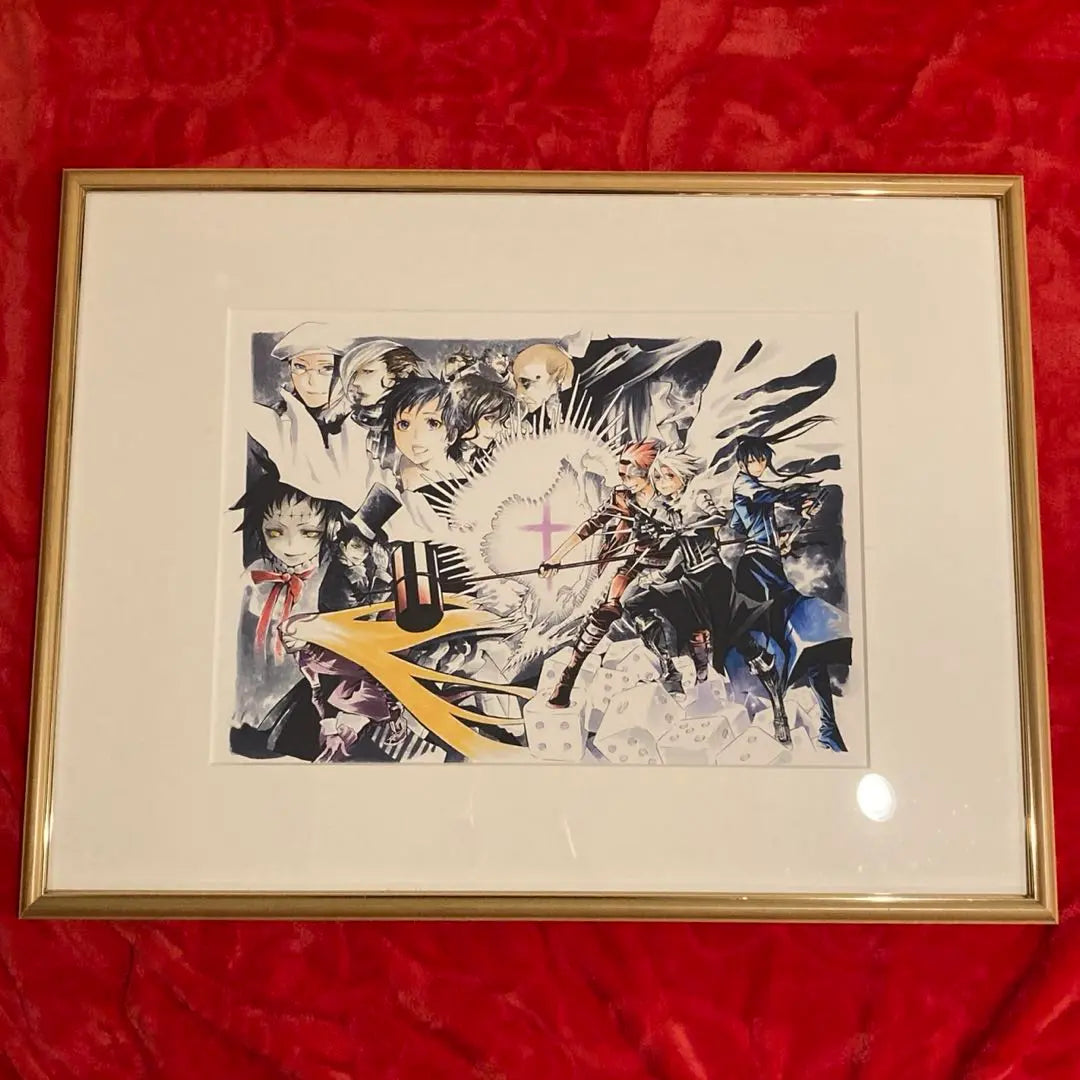 D.Gray-man Reproduction original art Jump Festa Made to order Allen Kanda Rabi