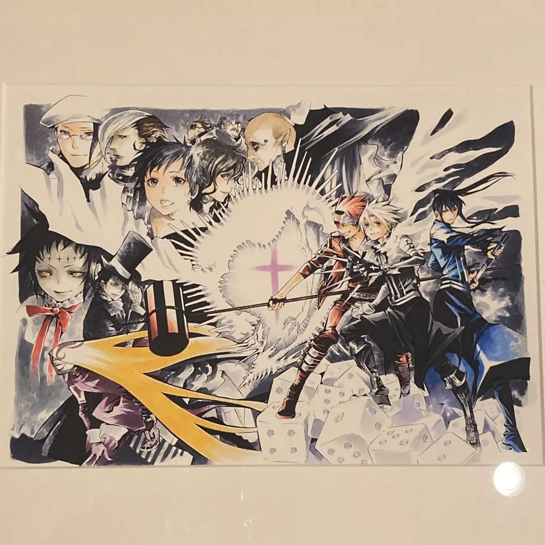 D.Gray-man Reproduction original art Jump Festa Made to order Allen Kanda Rabi