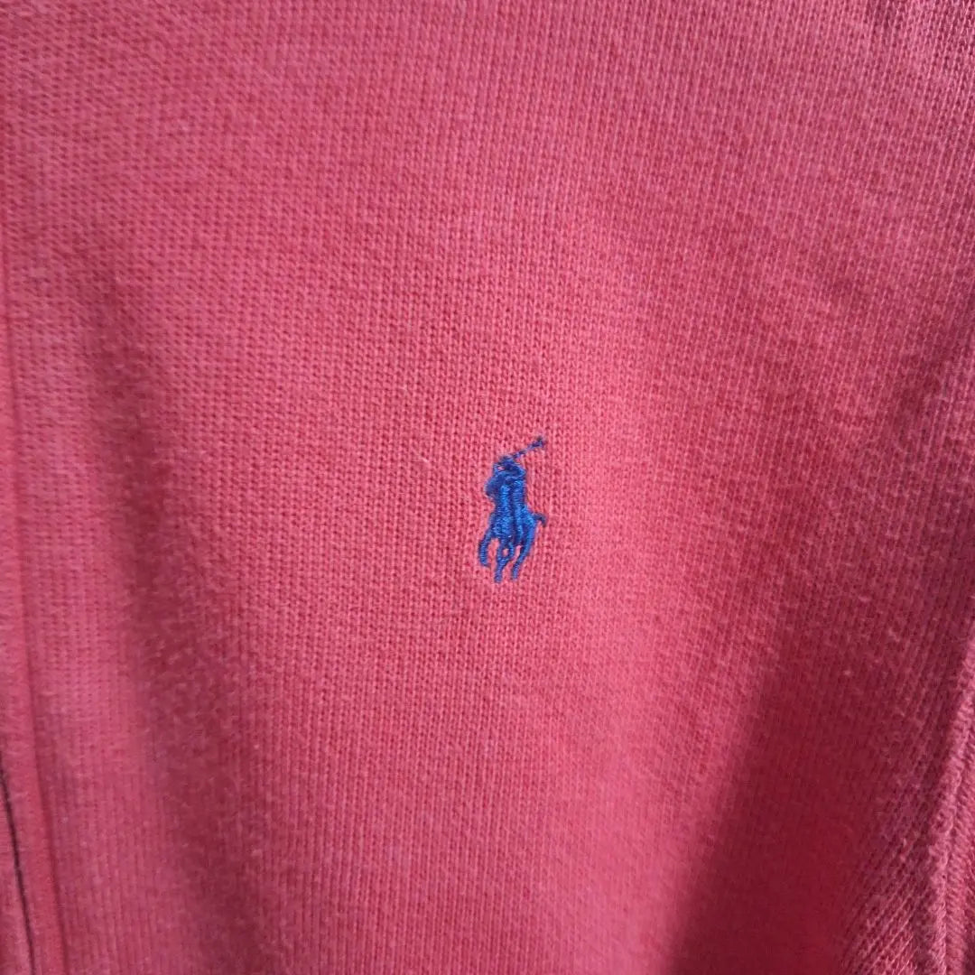 Polo Ralph Lauren Hooded Hoodie Red L 160 Kids