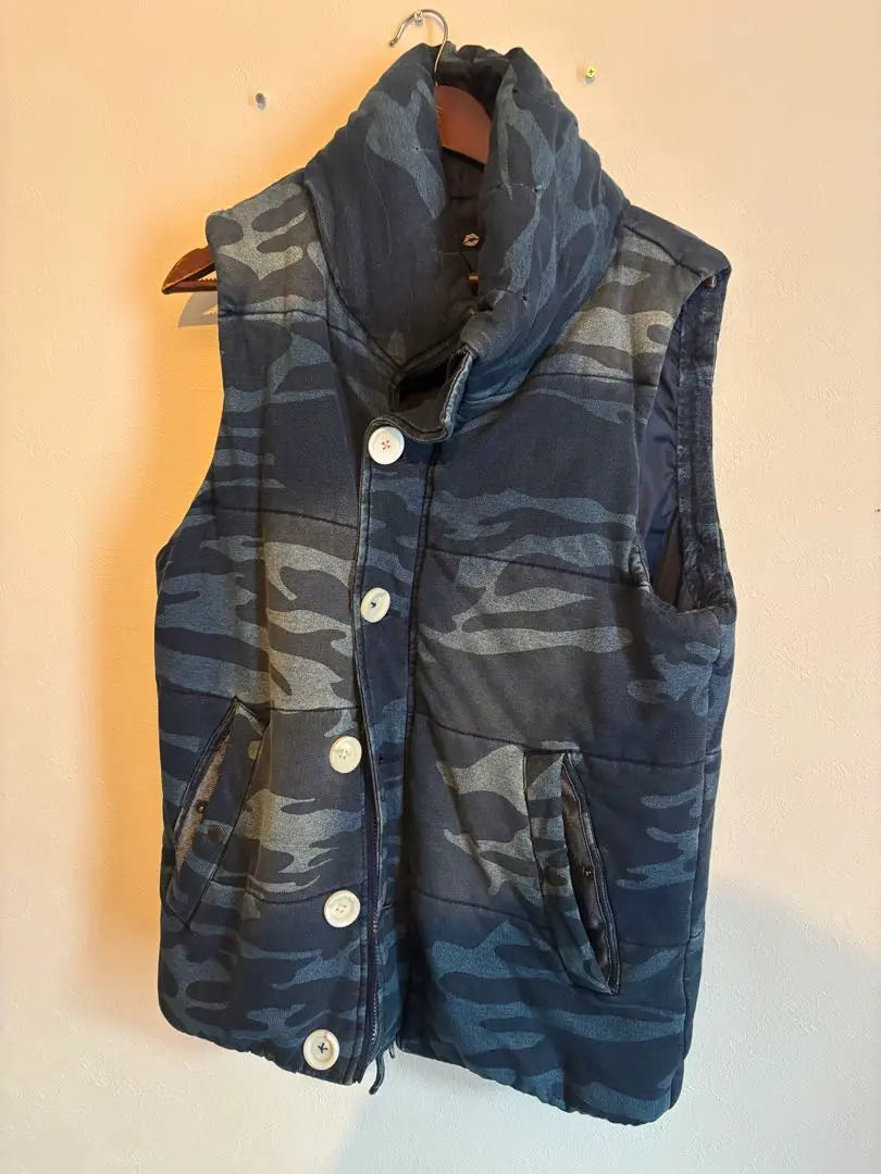 SWAG Camouflage pattern down vest L