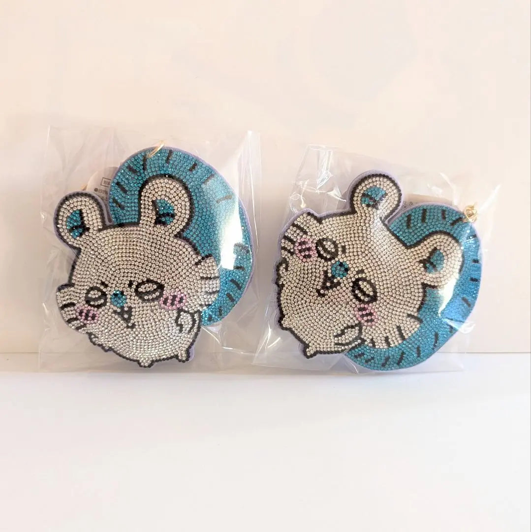 [New unopened] Chiikawa Momonga Line Stone Keychain 2 pieces