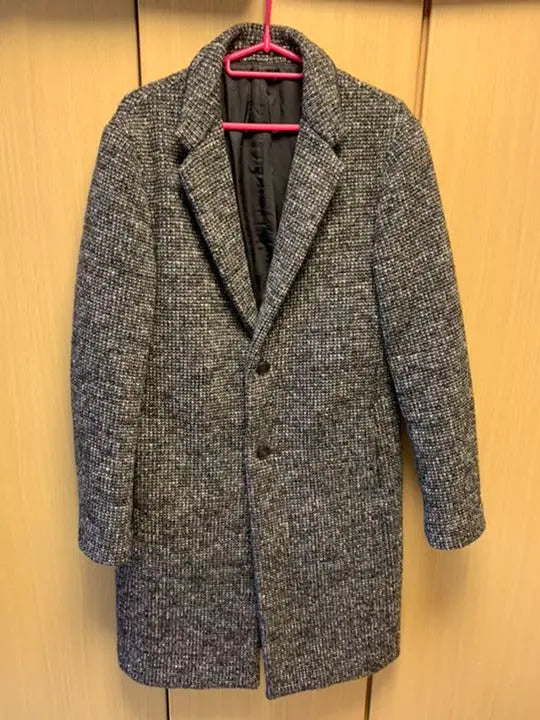 Regular ESTNATION Tweed Chester Coat