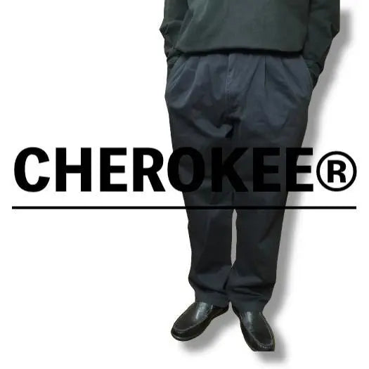 ★USA vintage clothing★Good and genuine★CHEROKEE black pants CP1-544