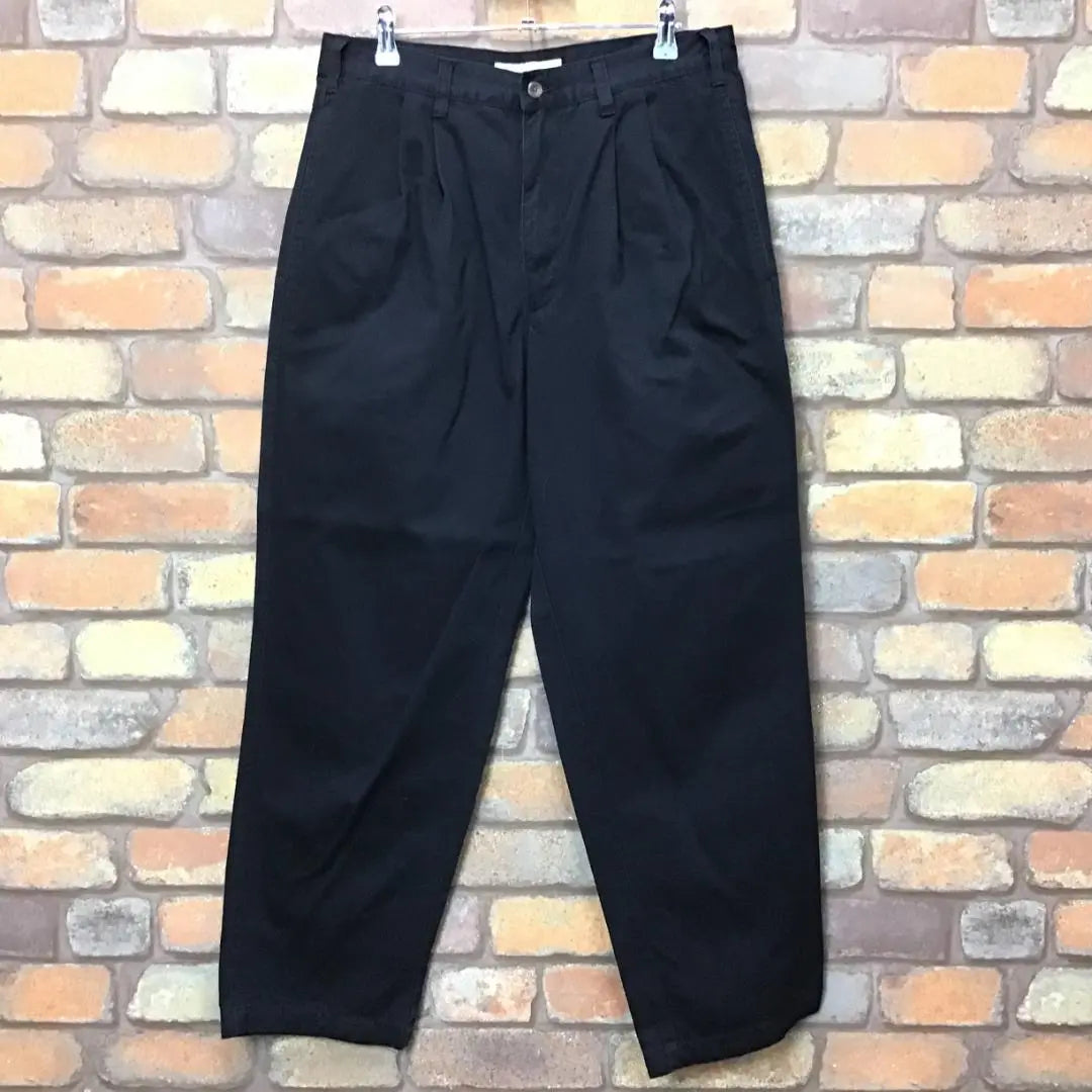 ★USA vintage clothing★Good and genuine★CHEROKEE black pants CP1-544