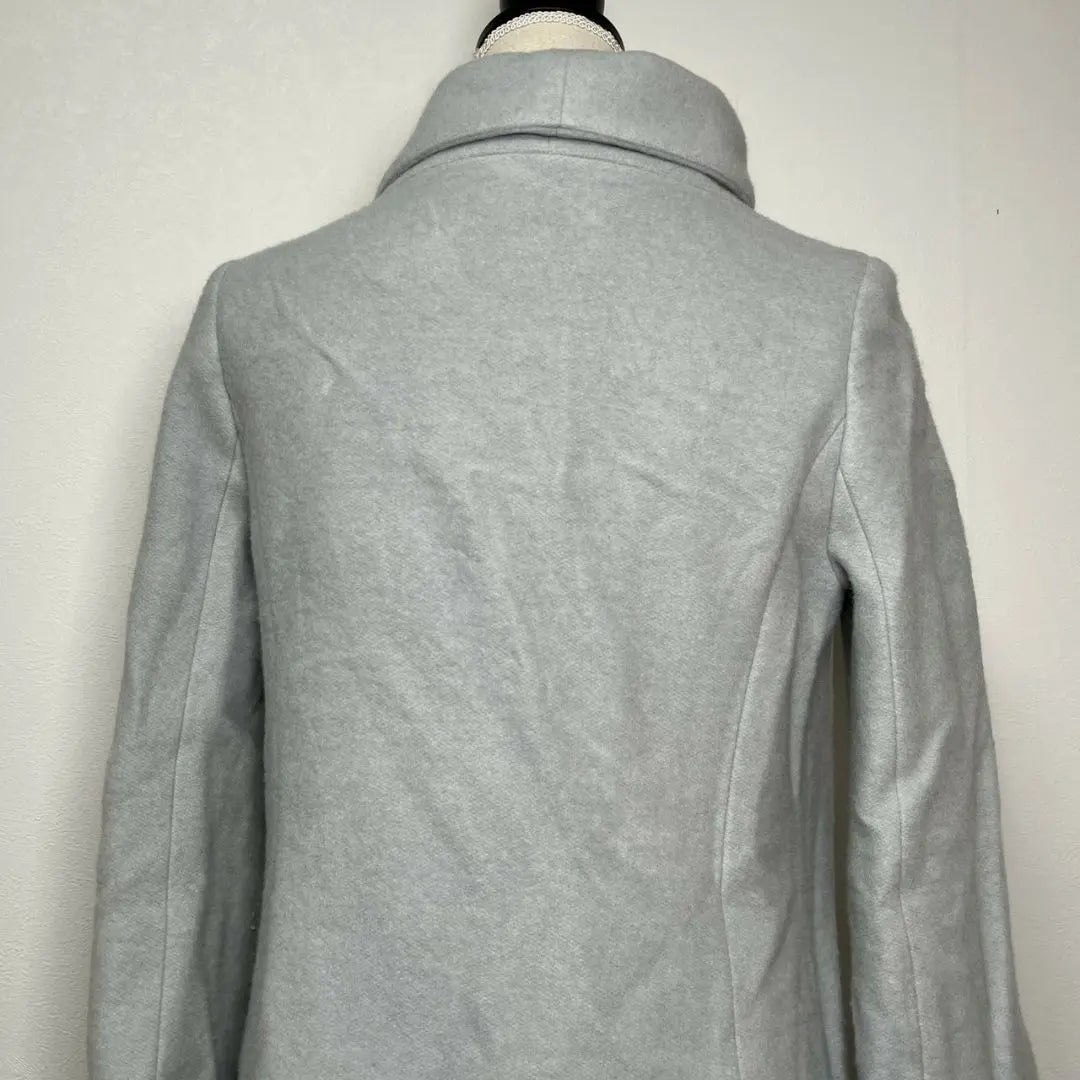 Vendeau Octobre Long Coat Women's 38 Gray Winter Coordination