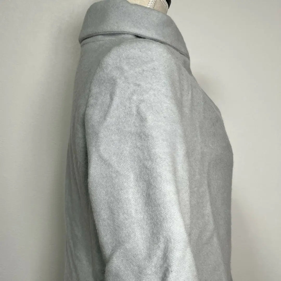 Vendeau Octobre Long Coat Women's 38 Gray Winter Coordination