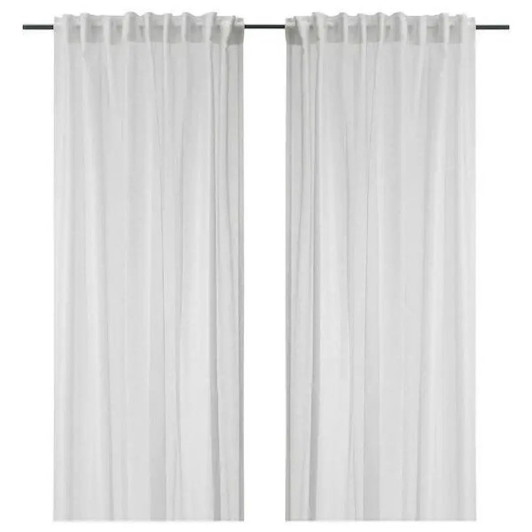 ASKKLOCKA Lace Curtains 145x198cm 2 pieces