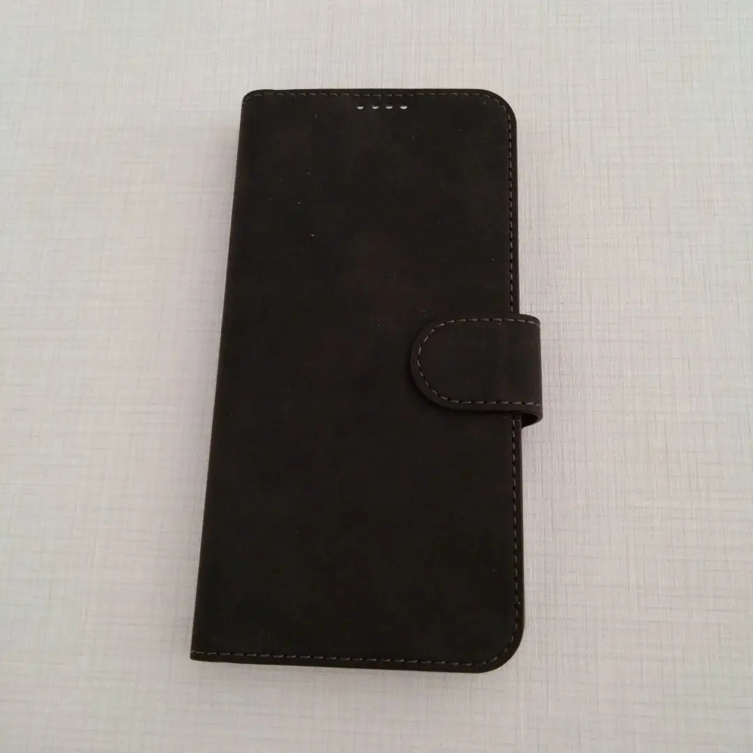 ★ Funda para Aquos Wish, funda para agenda, tarjetero, funda para smartphone, color negro